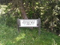 Col du Pré from Beaufort