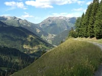 Col du Pré from Beaufort