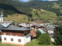 Col du Pré from Beaufort