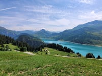 Col du Pré von Barrage de Roselend
