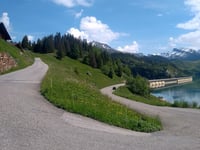 Col du Pré von Barrage de Roselend