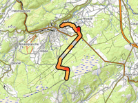 Col du Rosier from Spa via Bois de Belle Heid