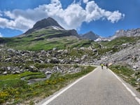 Col du Sanetsch from Lac de Sanetsch