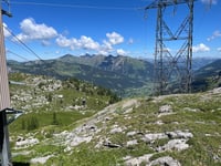 Col du Sanetsch z Sion przez Chandolin