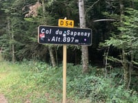 Col du Sapenay von Rumilly