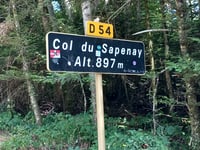 Col du Sapenay von Rumilly