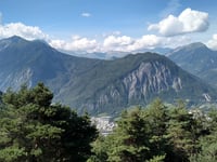Col du Sapey from Hermillon