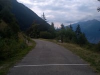 Col du Sapey from Hermillon