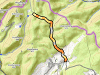Col du Schaufelshald von Petit Wingen