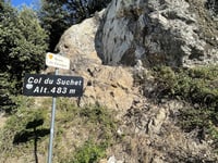 Col du Suchet über Montredon