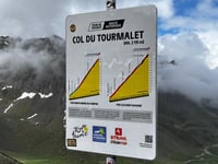Col du Tourmalet from Luz Saint Sauveur via Voie Laurent Fignon
