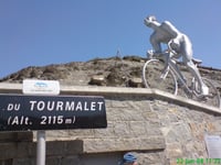 Col du Tourmalet desde Luz Saint Sauveur por Voie Laurent Fignon