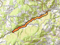 Col du Tracol von Bourg-Argental