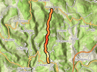 Col du Trébatut von Saint-Germain du Teil