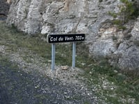 Col du Vent depuis Arboras