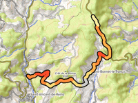 Col Favardy da Saint-Vincent-de-Reins