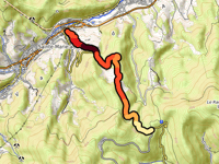 Col Haut de Ribeauvillé przez Ferme Stocky