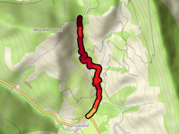 Col Julliard über Chemin de Gressier & Chemin des Cols