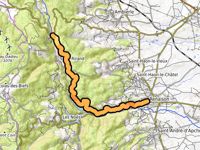 Col la Croix du Sud desde Renaison por D9