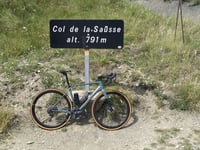 Col la Sausse von Saint Ferréol Trente Pas