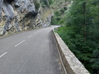 Col la Sausse von Saint Ferréol Trente Pas