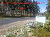 Col le Portus d'Auzenc von Ruynes en Margeride