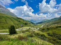 Passo Pordoi von Arabba