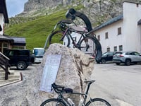 Passo Pordoi von Arabba