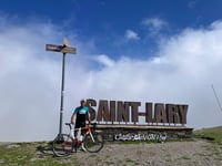 Col de Portet from Saint Lary Soulan