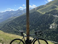 Col de Portet from Saint Lary Soulan