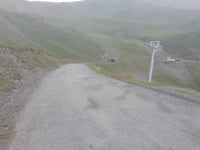 Col de Portet from Saint Lary Soulan
