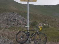 Col de Portet from Saint Lary Soulan