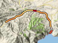 Collada de la Cuestas del Cedacero von Playa del Portús