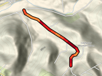 Colchester Mountain / Wilson Hollow Road von Colchester