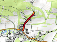Colekitchen Lane vanuit Gomshall