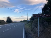 Coll d'Alforja z Venta d'en Pubil