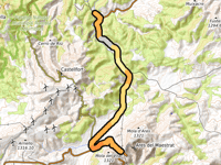 Coll d'Ares del Maestrat da Riu Calders