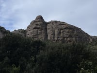 Coll d'Estenalles from Pla del Bon Aire