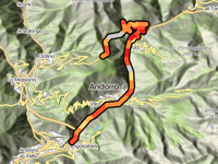 Coll d'Ordino da Andorra la Vella