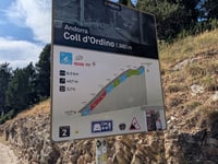 Coll d'Ordino z Andorra la Vella
