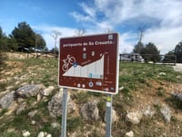Coll de Bixauca z Castell des Castells