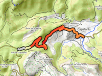 Coll de Capafonts via Capafonts