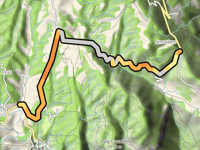 Coll de Condreu vanuit Rupit