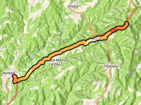 Coll de Fontfreda desde Avinyó