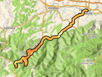 Coll de l'Arena da L'Espluga de Francolí via Monument de Sant Bernat