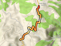 Coll de la Creu del Gelat desde Portell de Morella