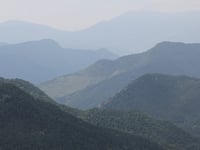 Coll de la Creueta from Guardiola de Berguedà