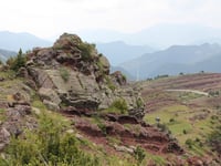 Coll de la Creueta from Guardiola de Berguedà