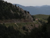 Coll de la Creueta from Guardiola de Berguedà