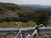 Coll de la Creueta from Guardiola de Berguedà